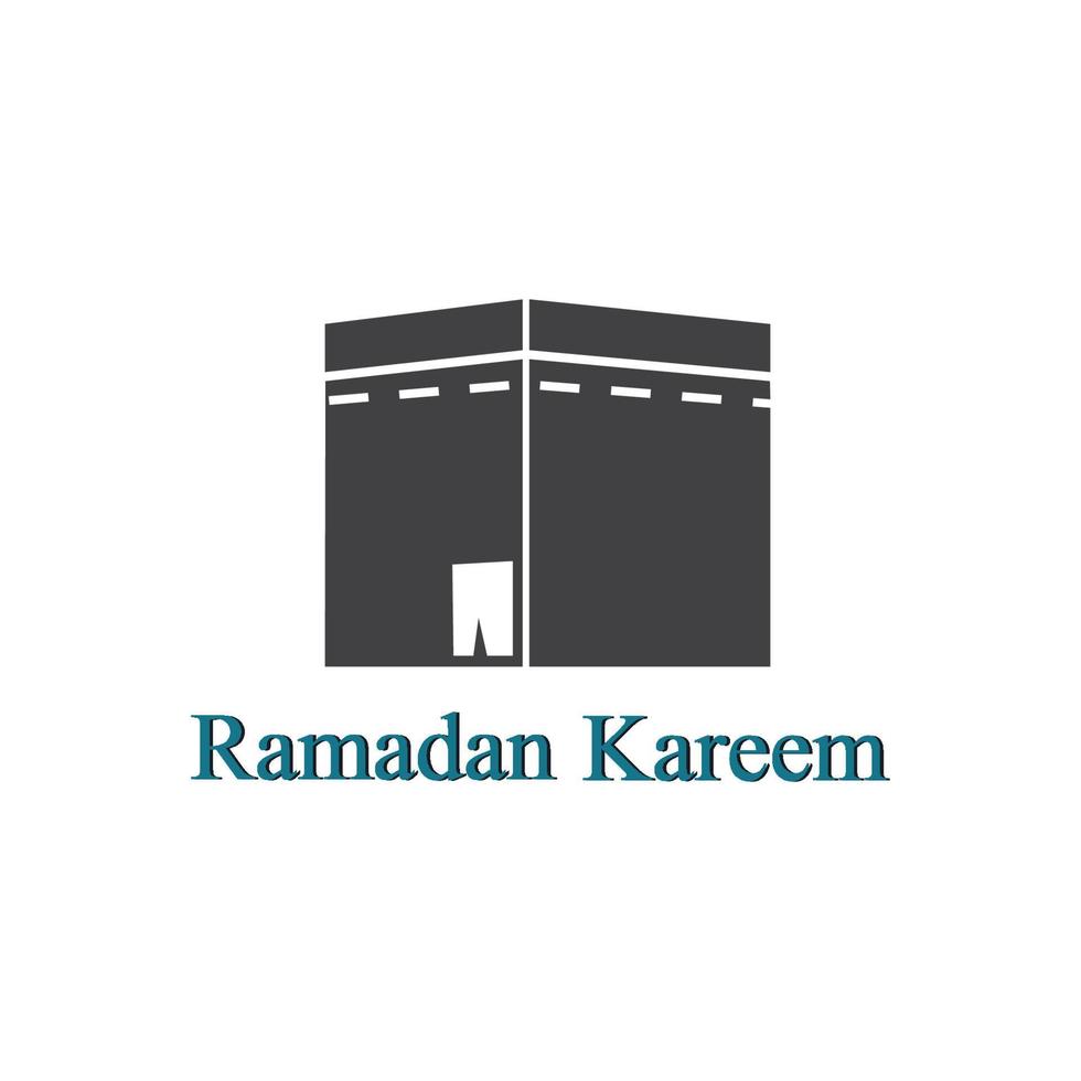 ramadhan logo fondo icono vector ilustración