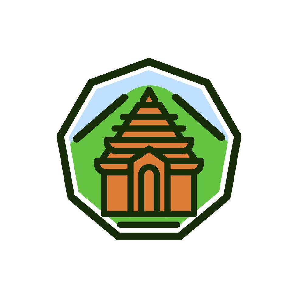 Nature icon vector