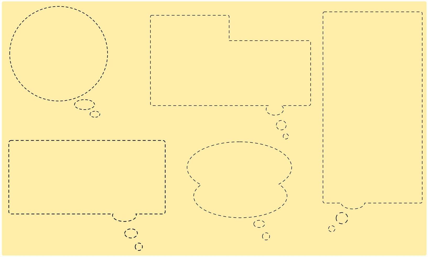 comic thought bubble, comic text bubble vector
