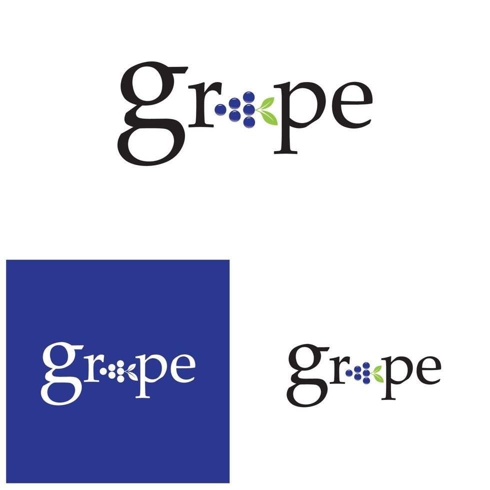 Grapes vector icon illustration design