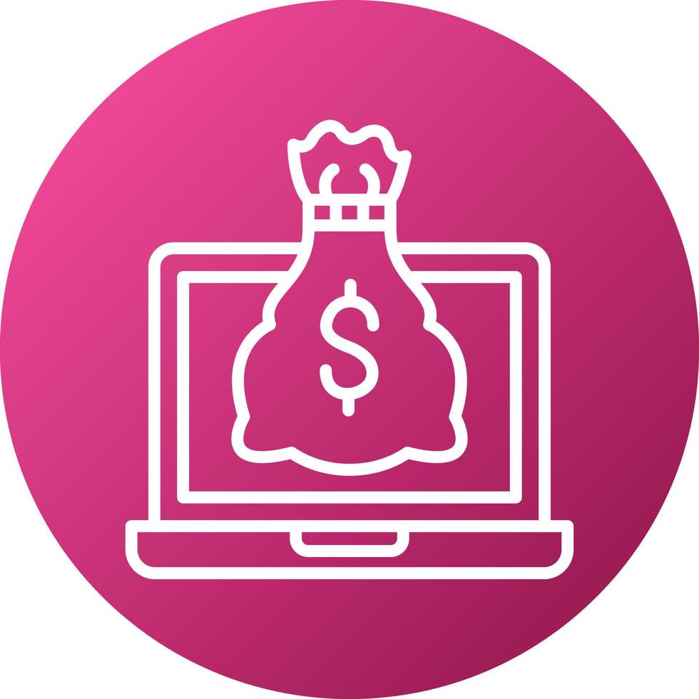 Loan Icon Style vector