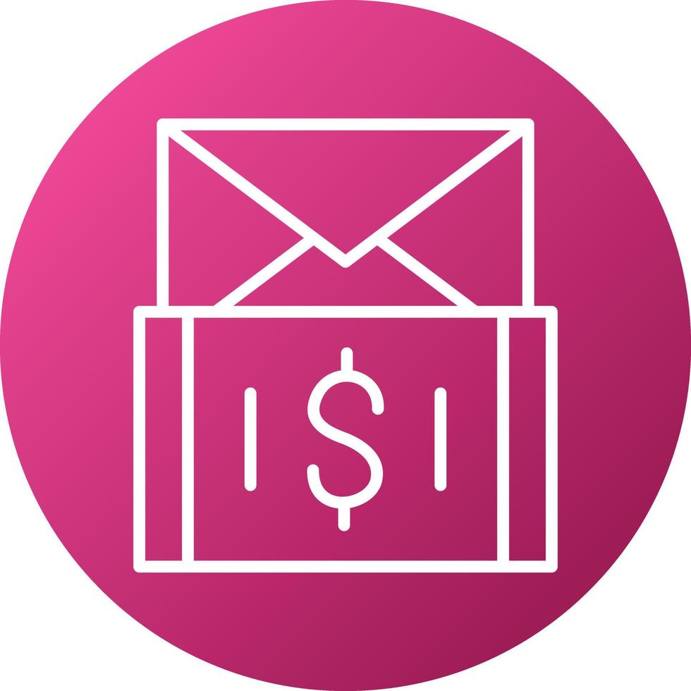 Send Money Icon Style vector