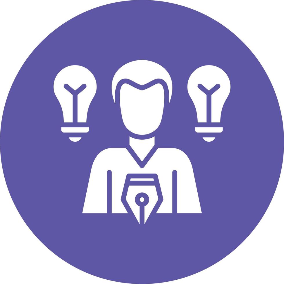 Graphic Designer Icon Style vector