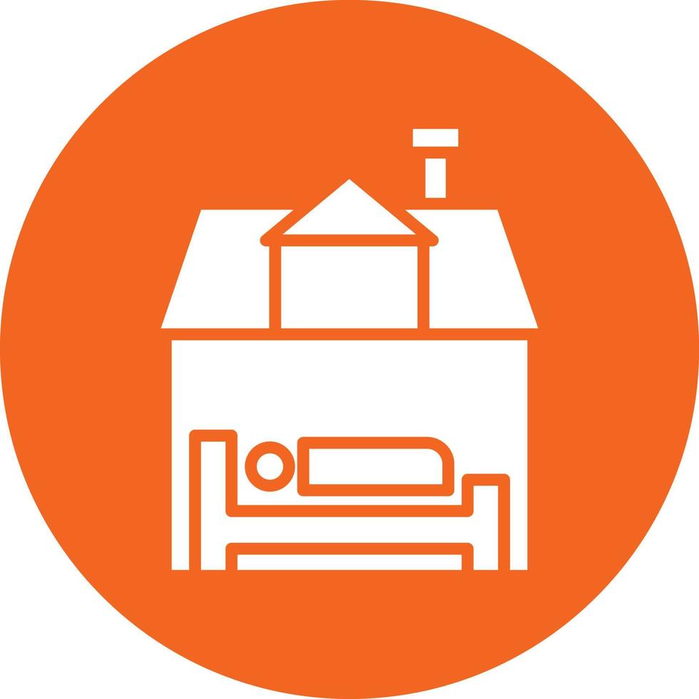 Accommodation Icon Style vector