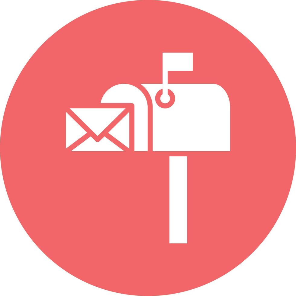 Mailbox Icon Style vector