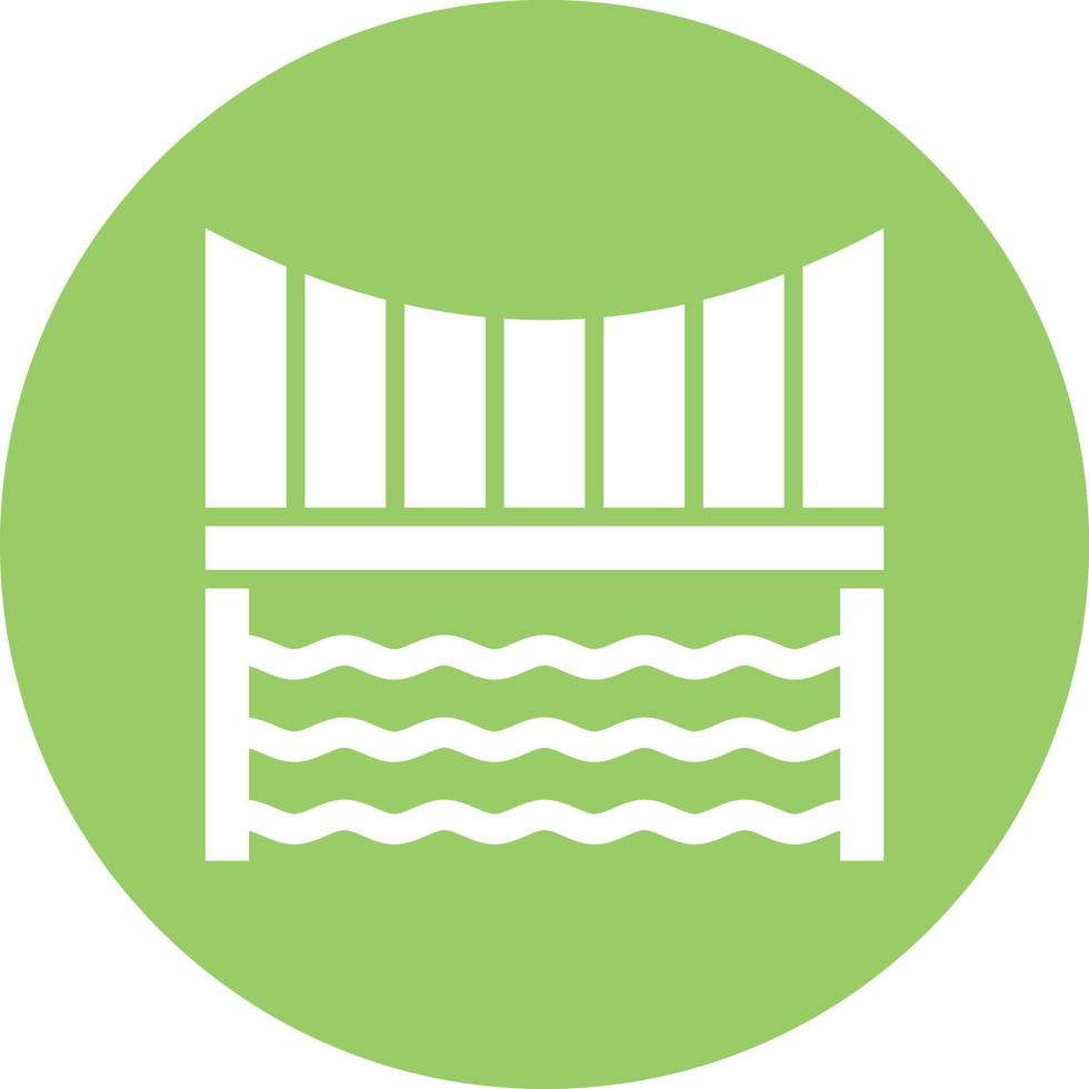 Bridge Icon Style vector
