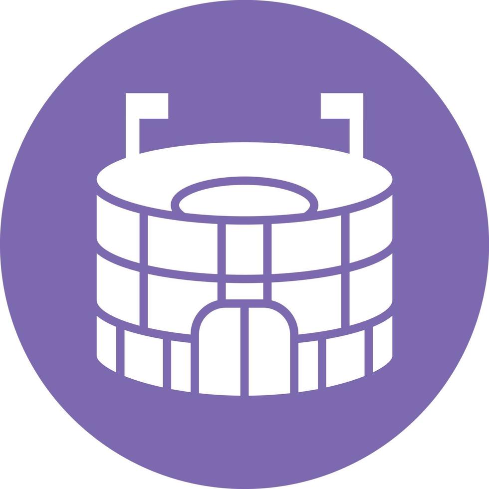 Stadium Icon Style vector