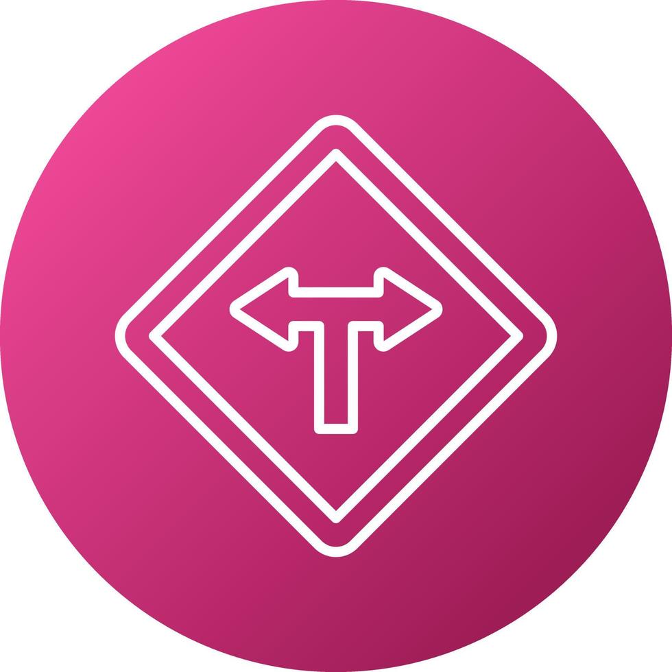 Junction Icon Style vector