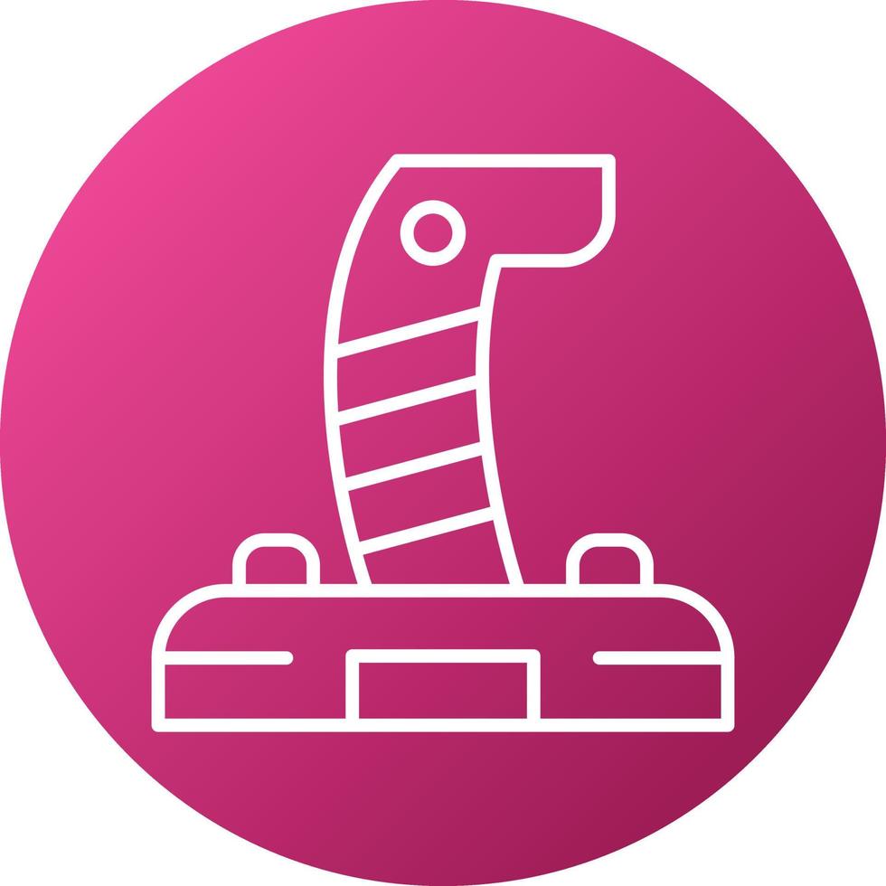 Virtual Joystick Icon Style vector