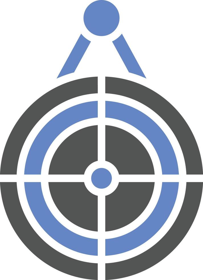 Target Icon Style vector