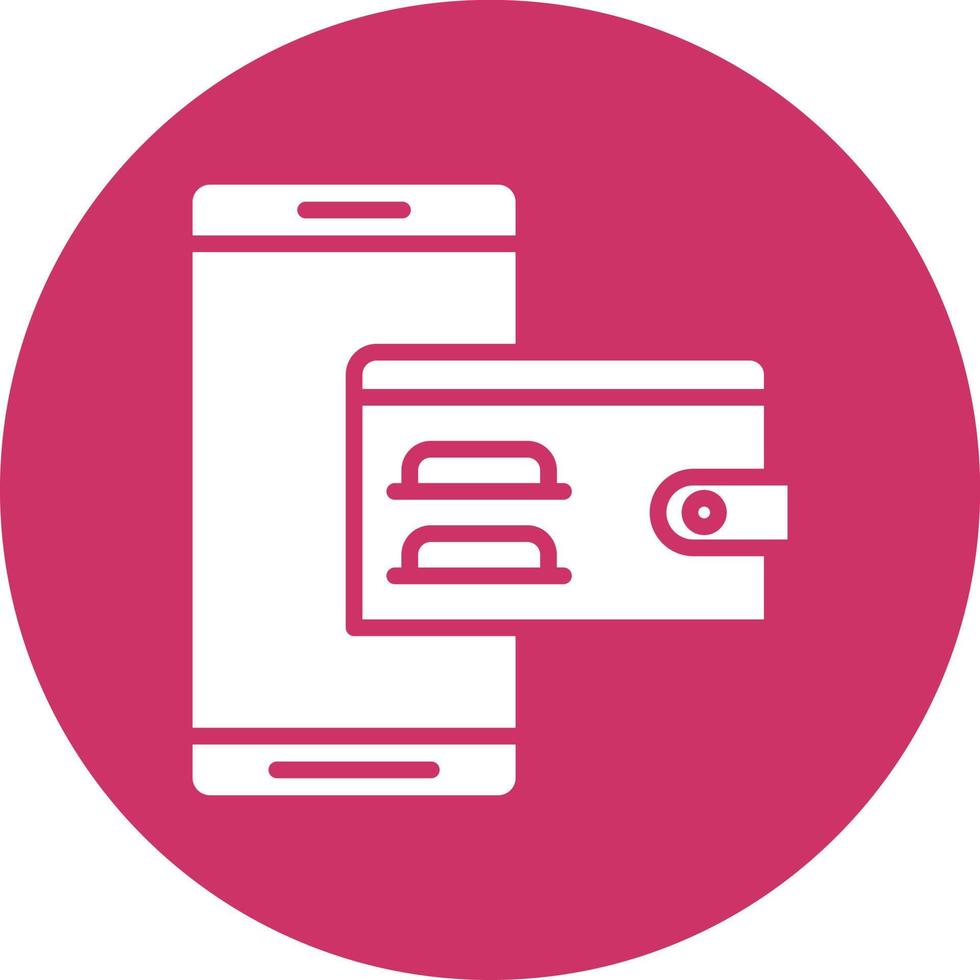 Ewallet Icon Style vector