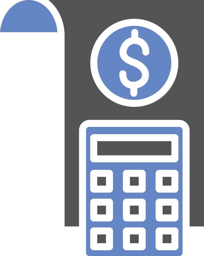 Expenses Icon Style vector