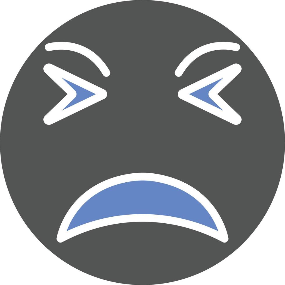 Yelling Icon Style vector