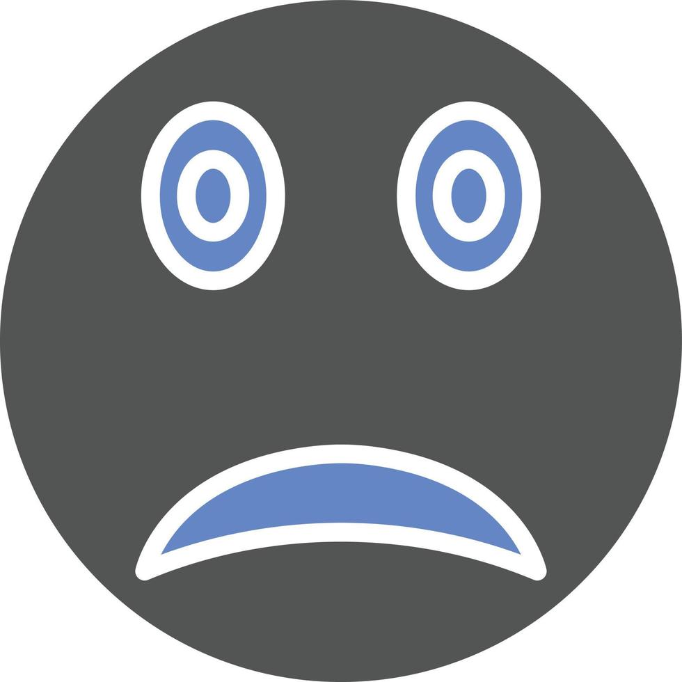 Sad Icon Style vector