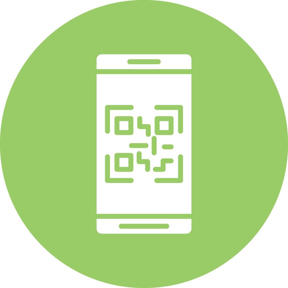 QR Code Icon Style vector