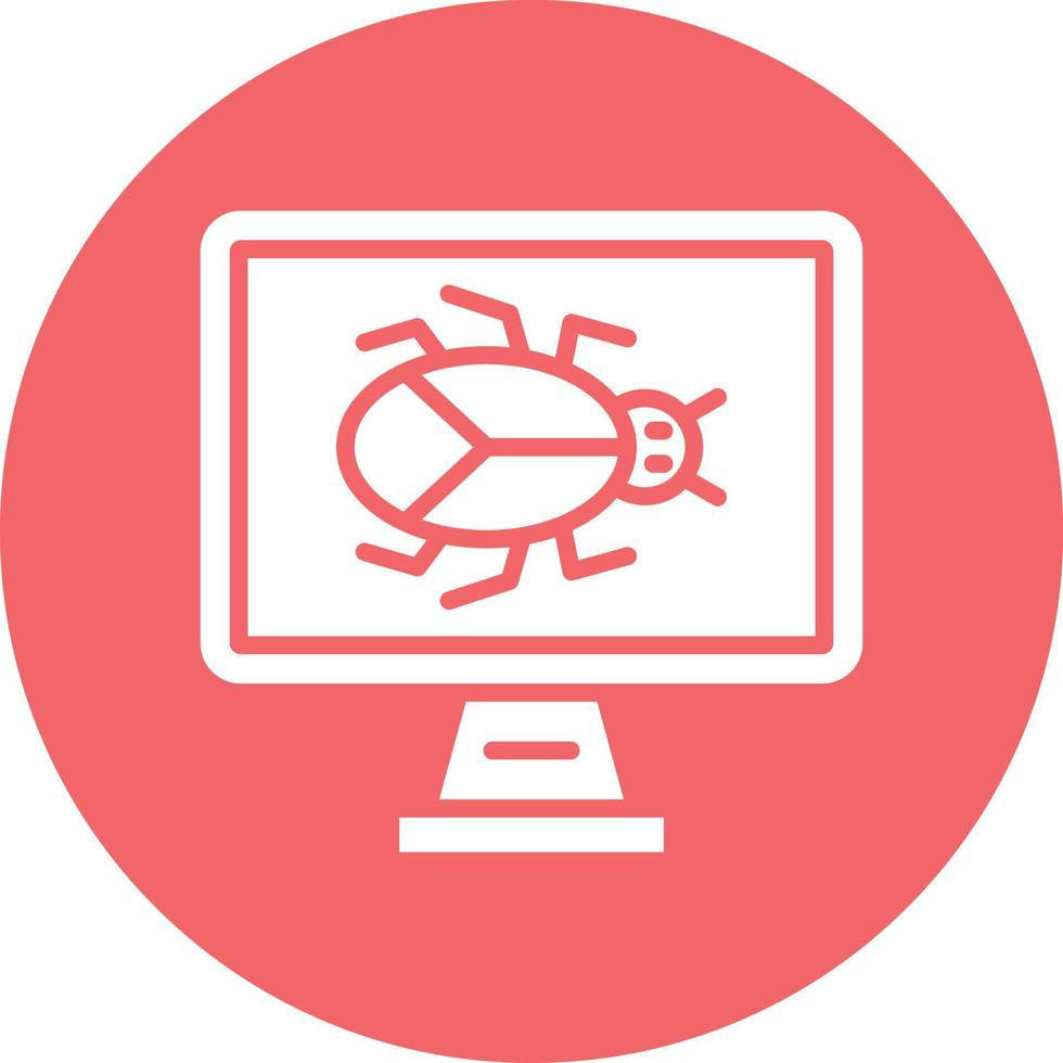 Bug Icon Style vector