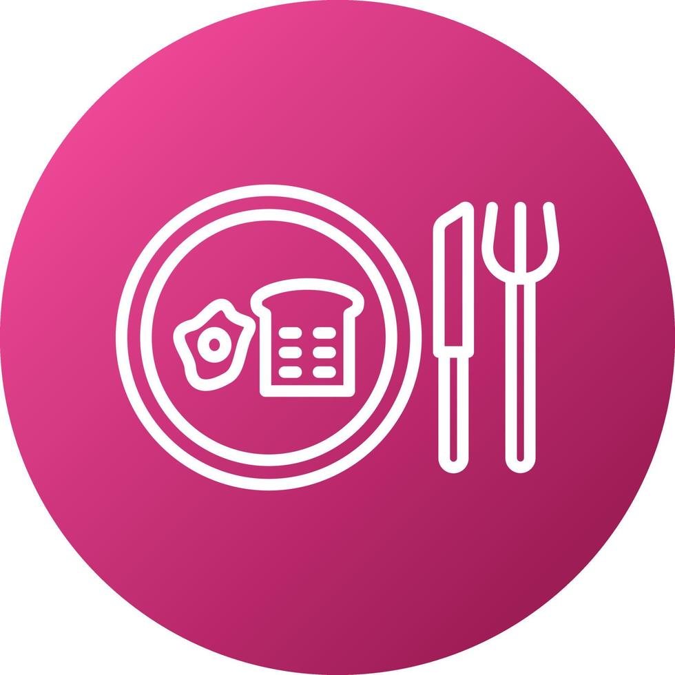 Break Fast Icon Style vector