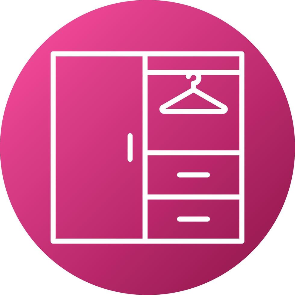 Closet Icon Style vector