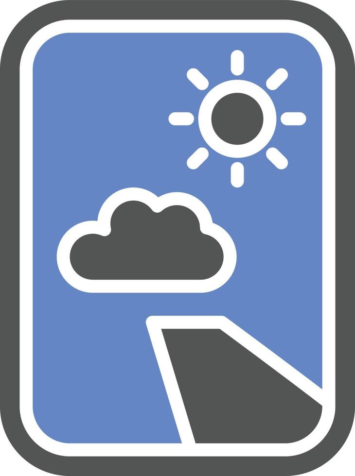 Plane Window Icon Style vector