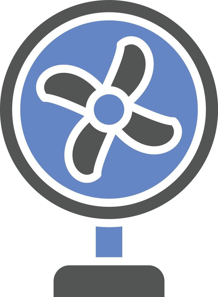 Fan Icon Style vector