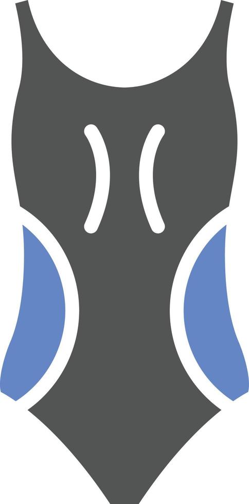Swimsuit Icon Style vector