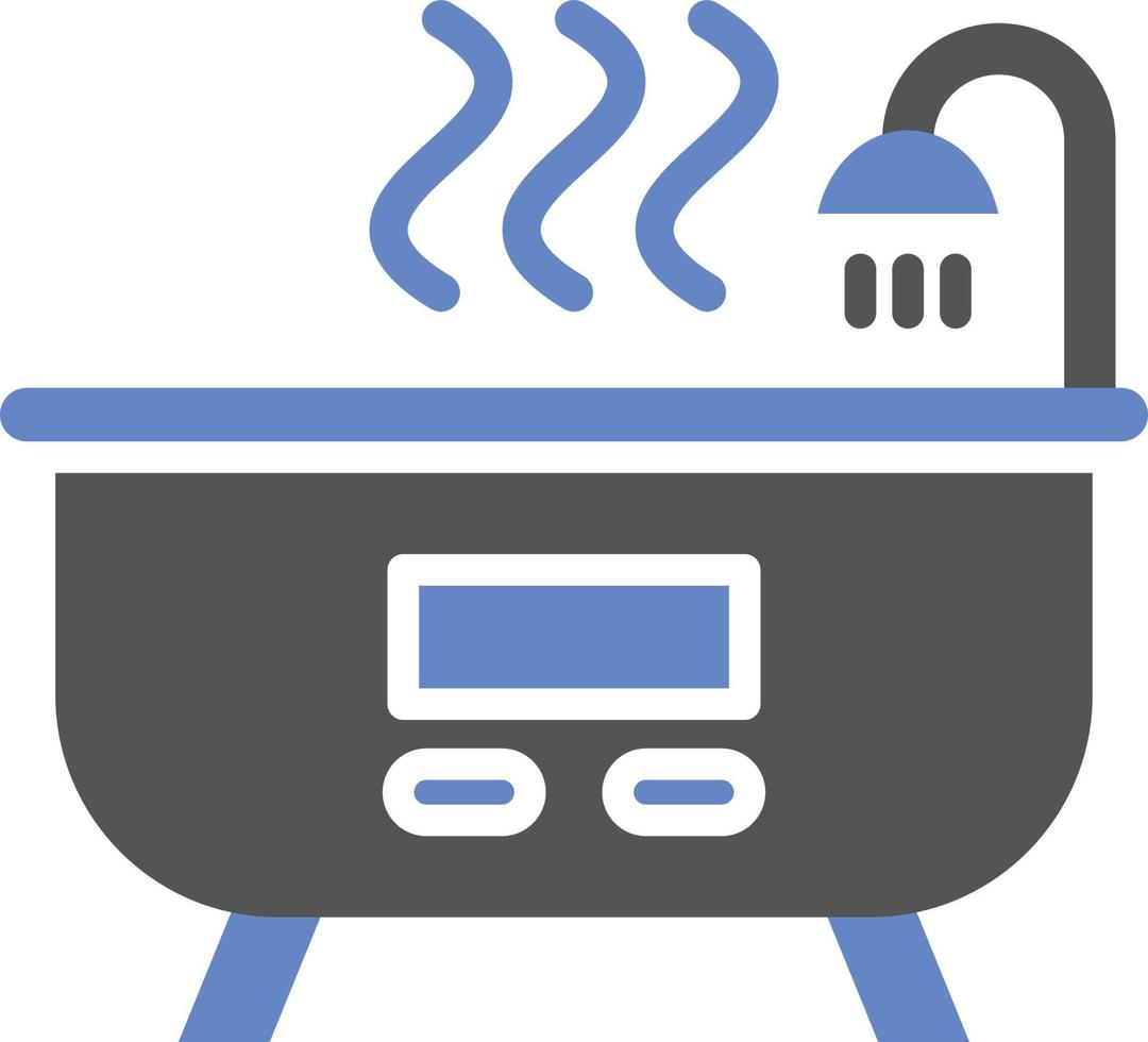 Hot Tub Icon Style vector