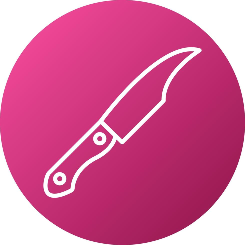 Knife Icon Style vector