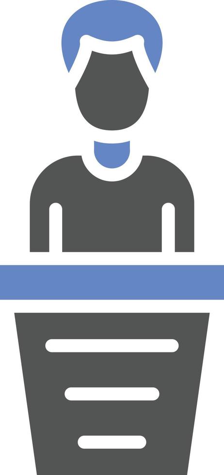Witness Icon Style vector