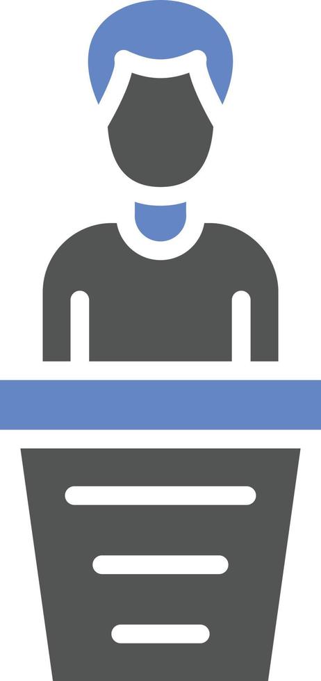 Witness Icon Style vector