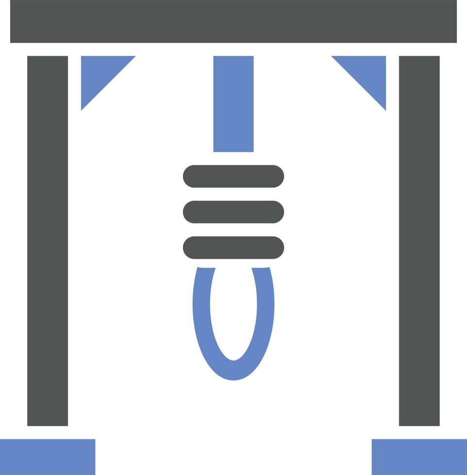 Gibbet Icon Style vector