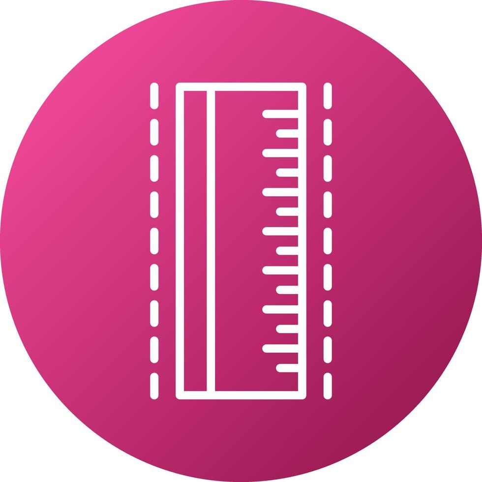 Ruler Icon Style vector