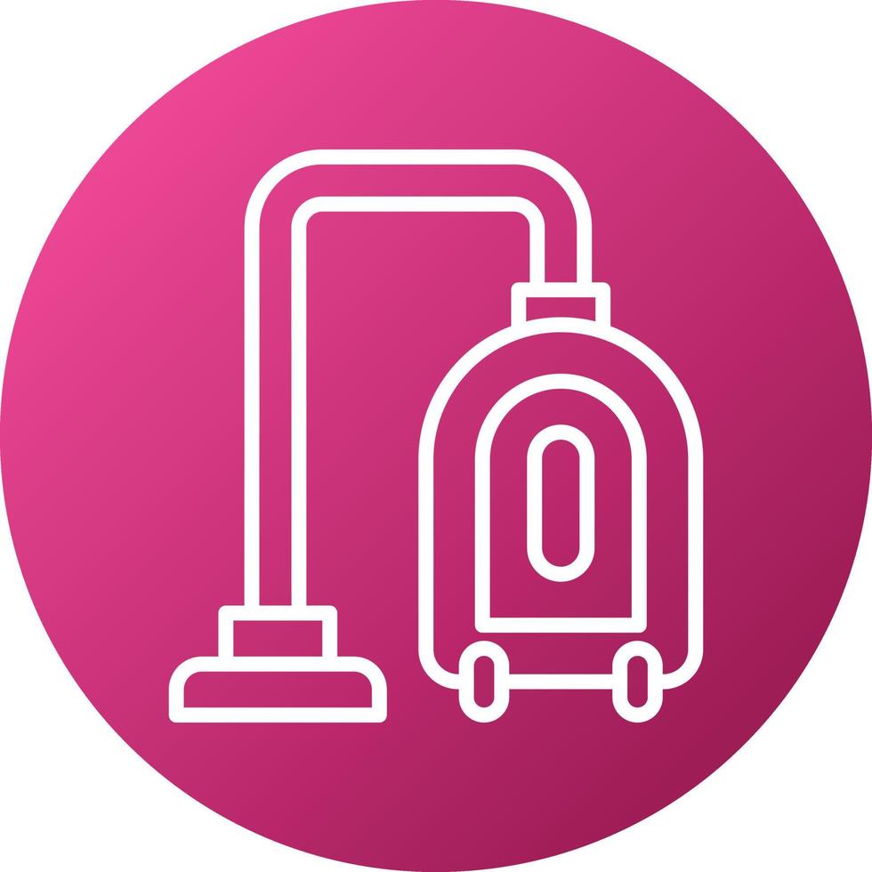 Vacuum Cleaner Icon Style vector