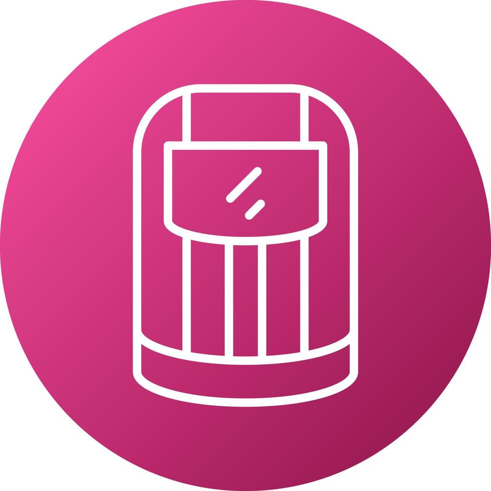 Welding Helmet Icon Style vector