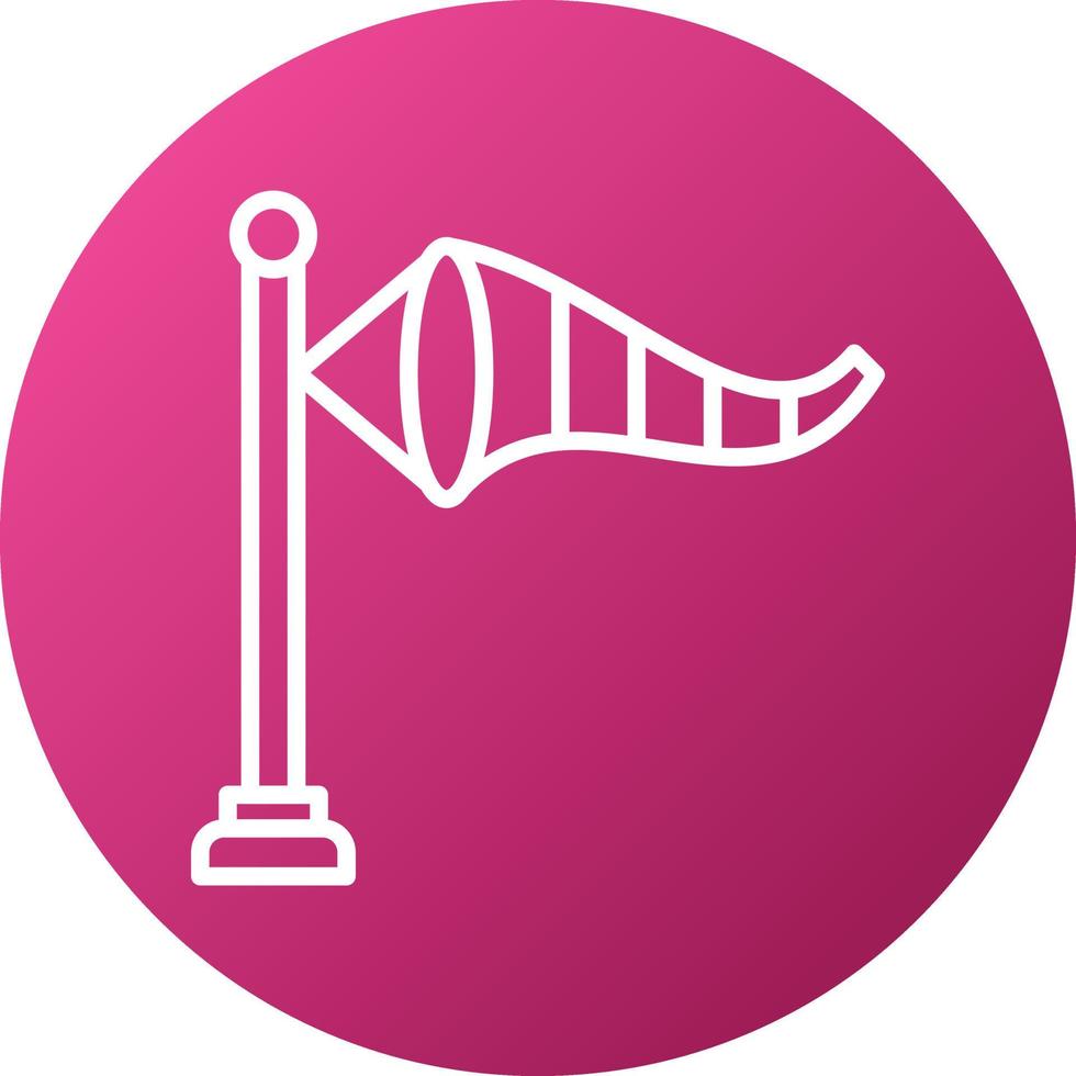 Windsock Icon Style vector