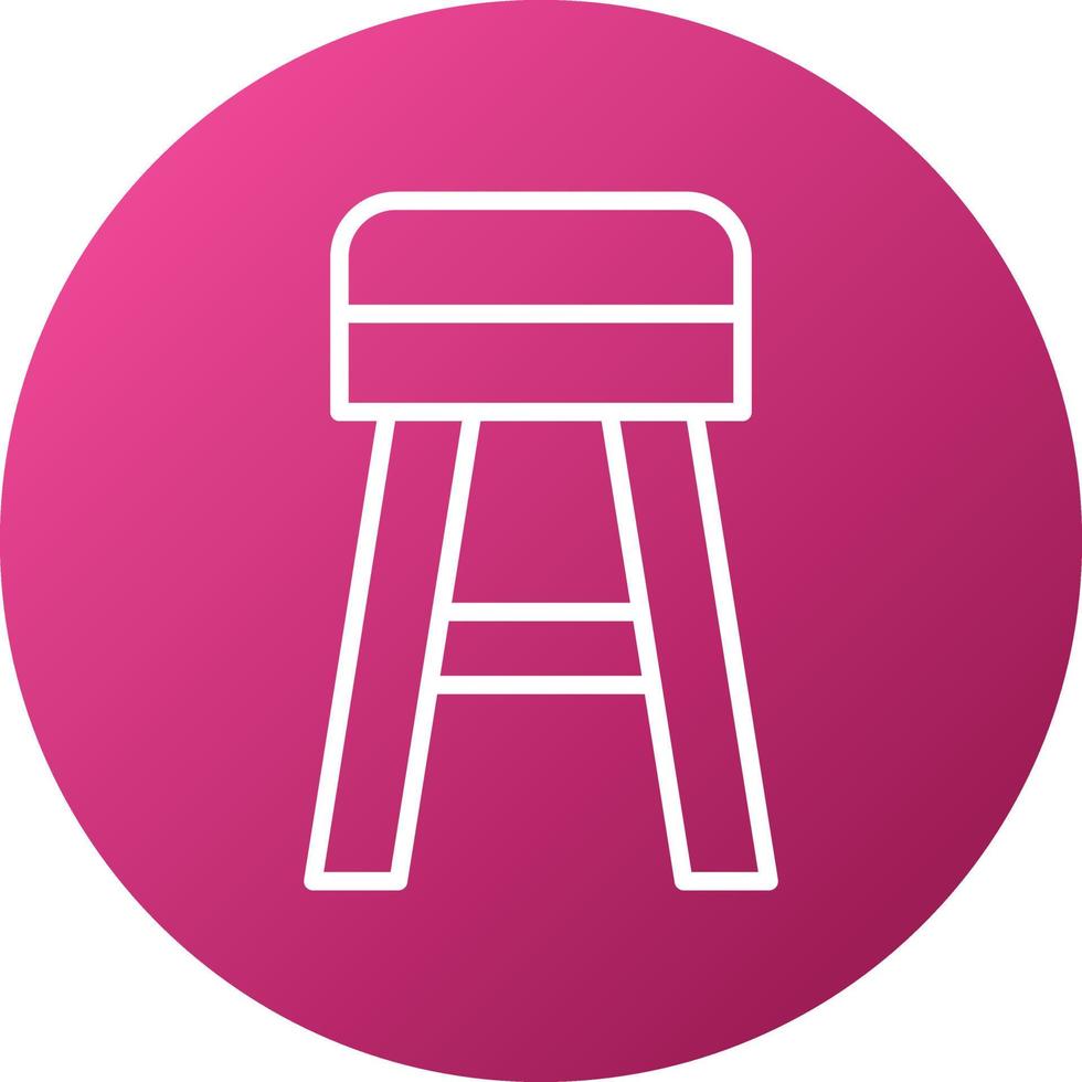 Stool Icon Style vector
