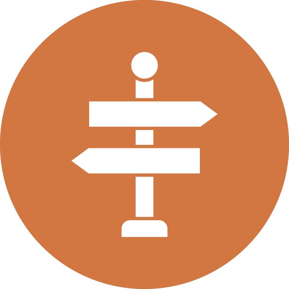 Sign Board Icon Style vector