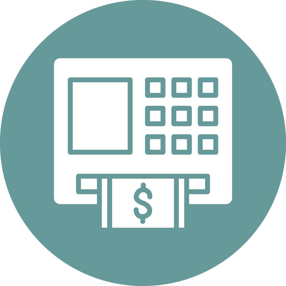 Atm Icon Style vector