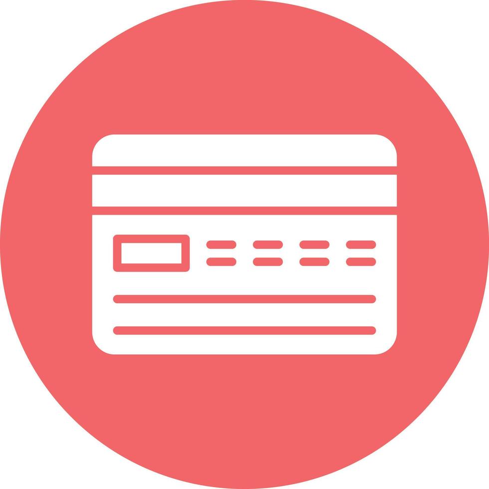 Debit Card Icon Style vector