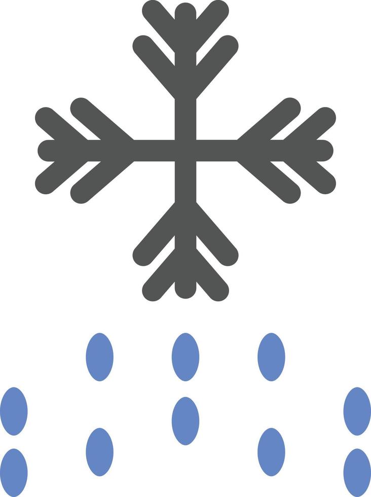 Snow Icon Style vector