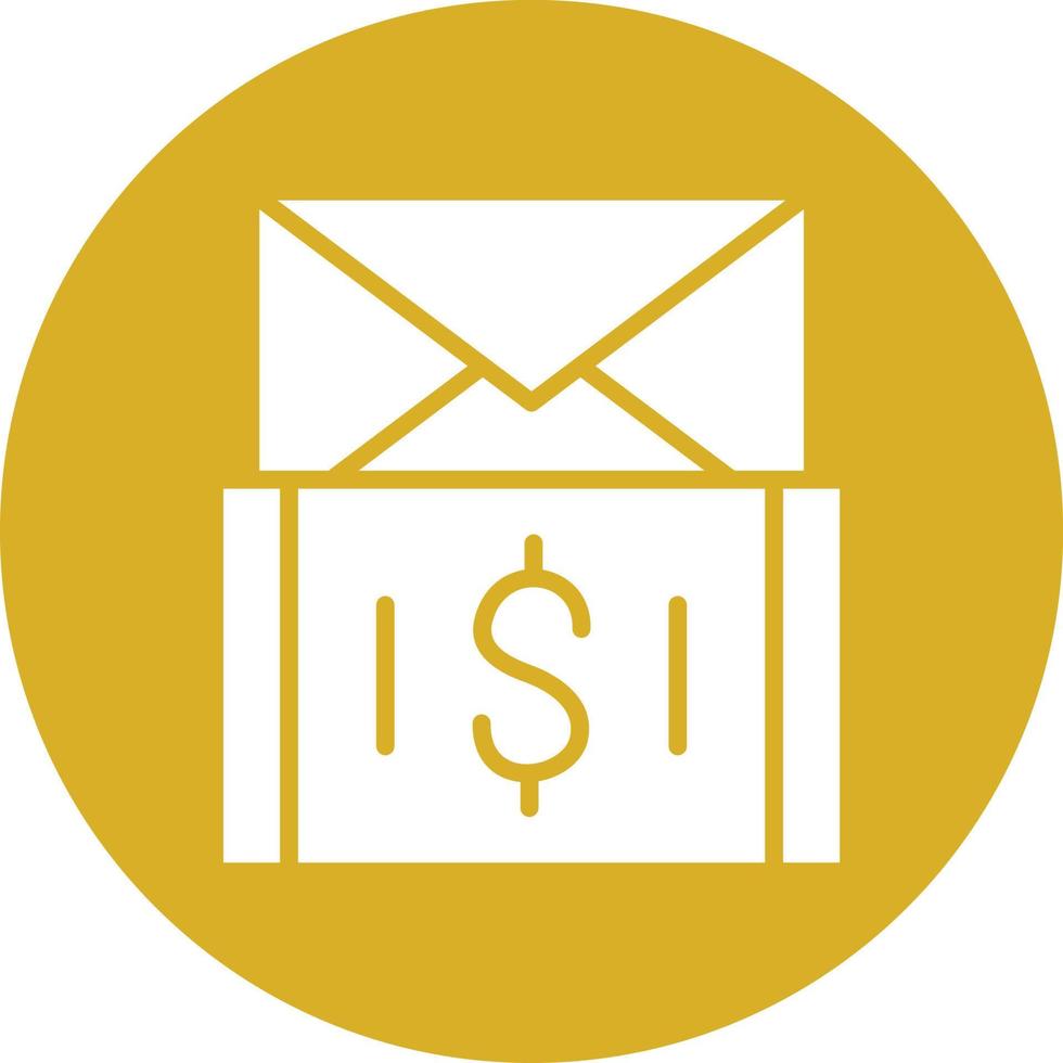 Send Money Icon Style vector