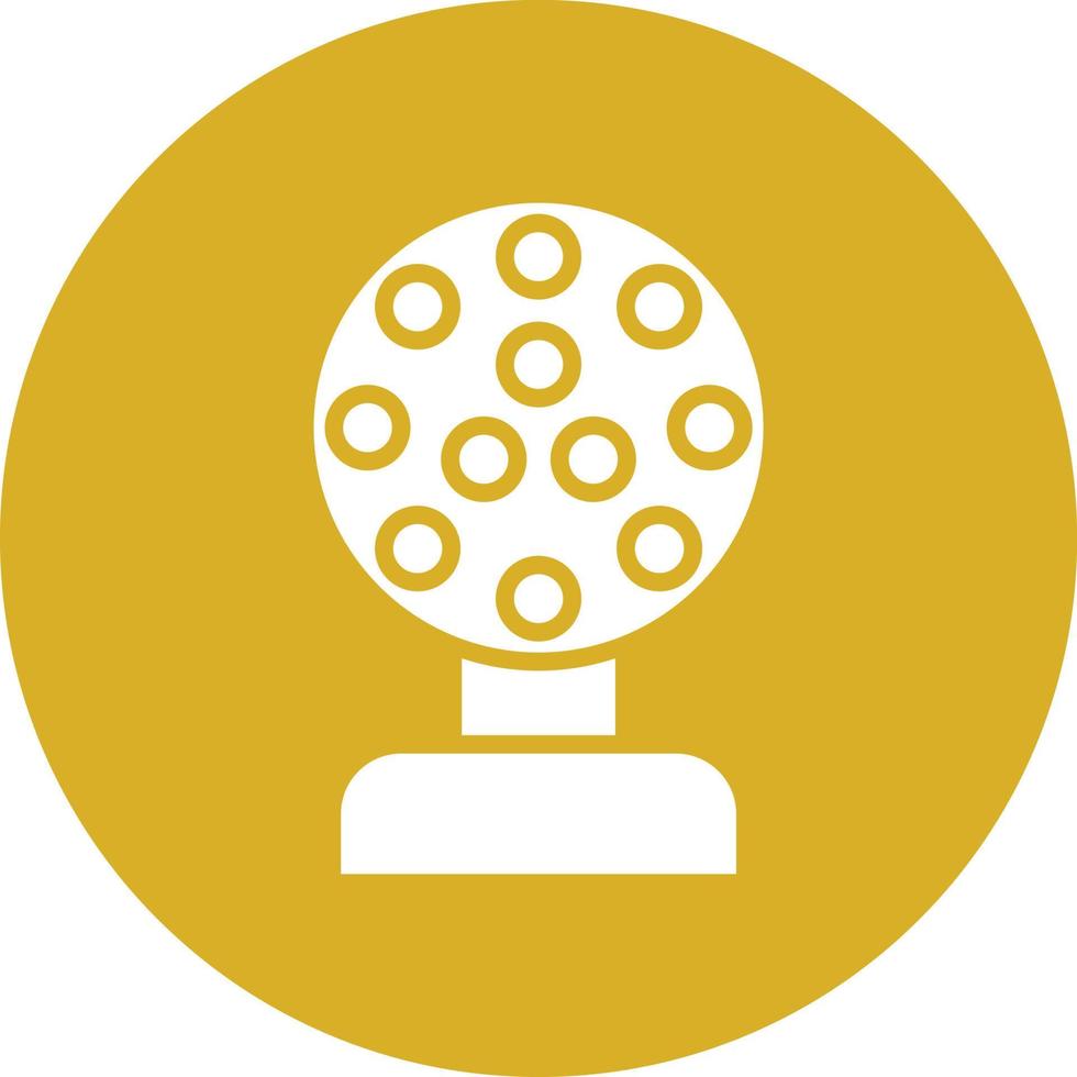 Disco Ball Icon Style vector