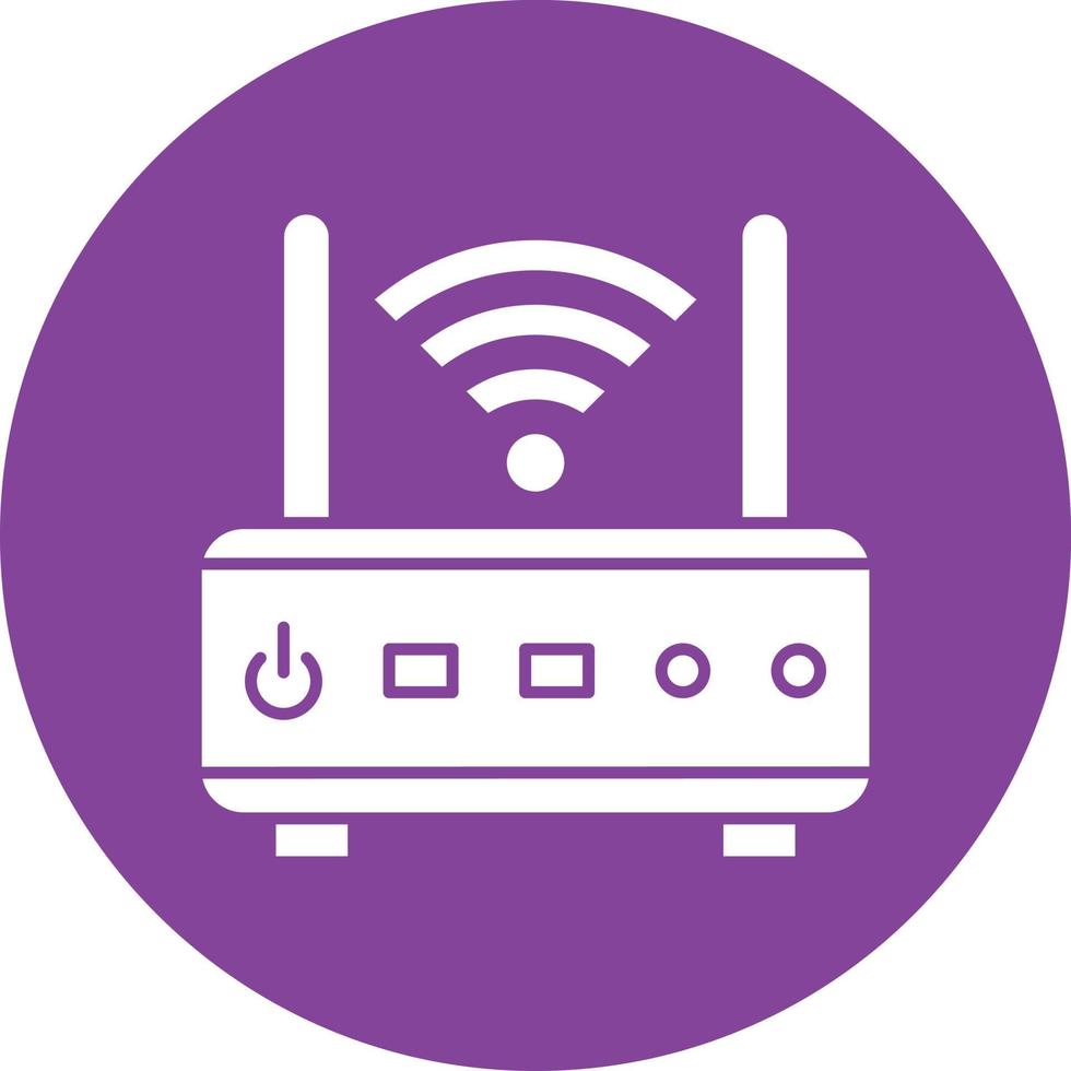 Modem Icon Style vector