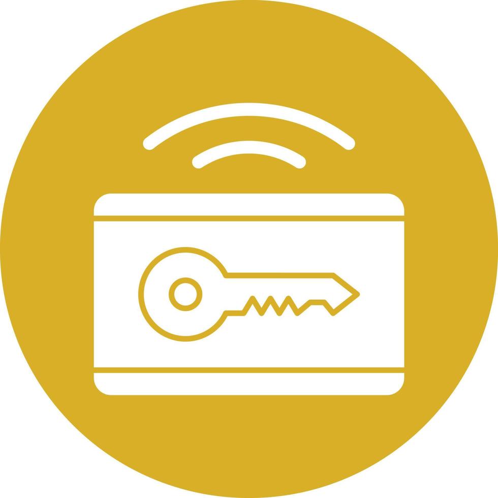 Smart Key Icon Style vector
