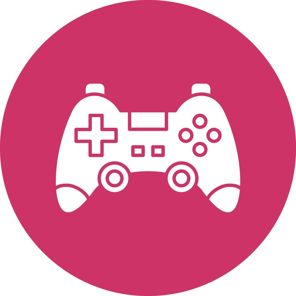 estilo de icono de gamepad vector