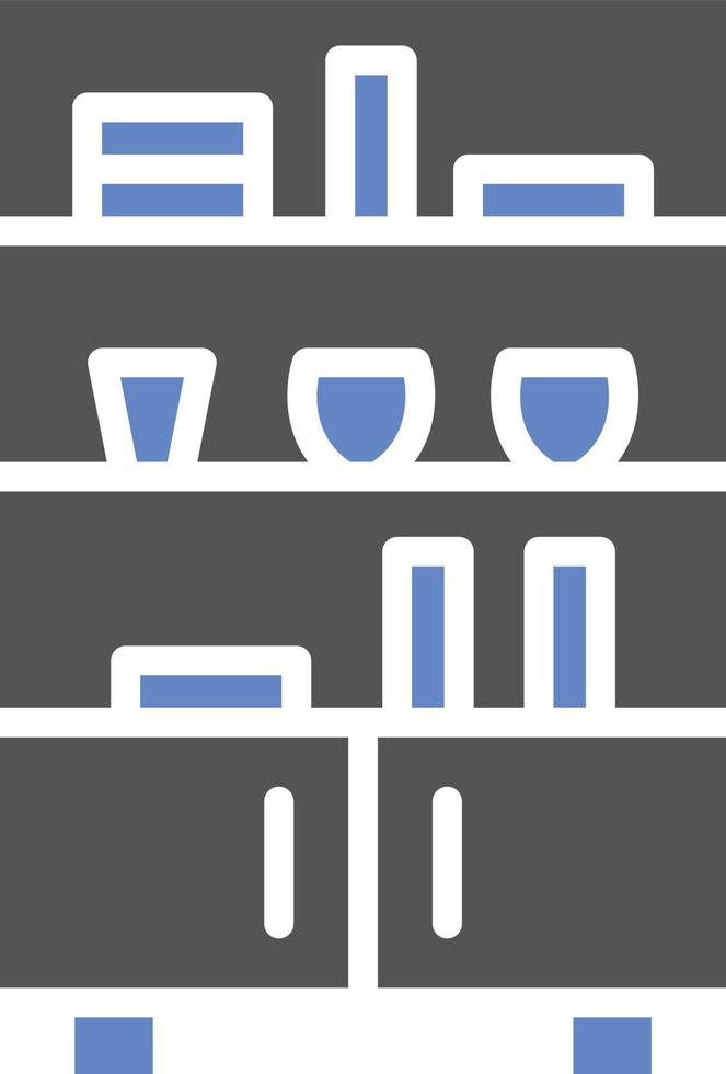 Shelves Icon Style vector
