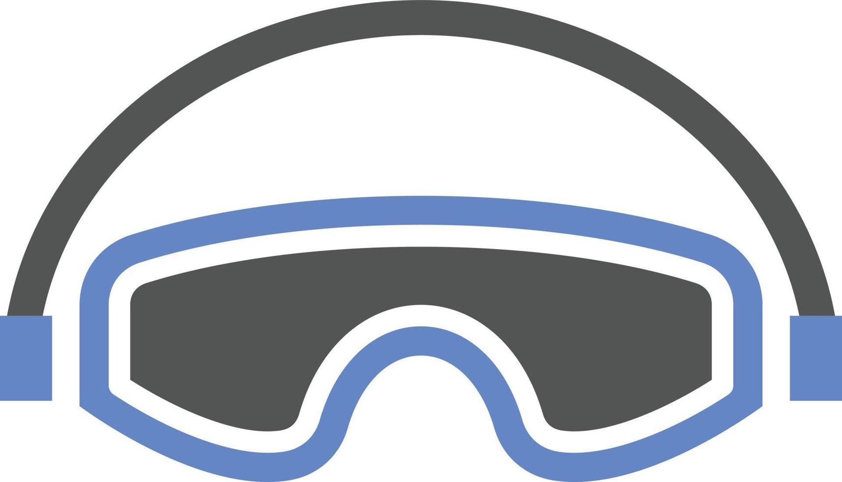 Safety Glasses Icon Style vector