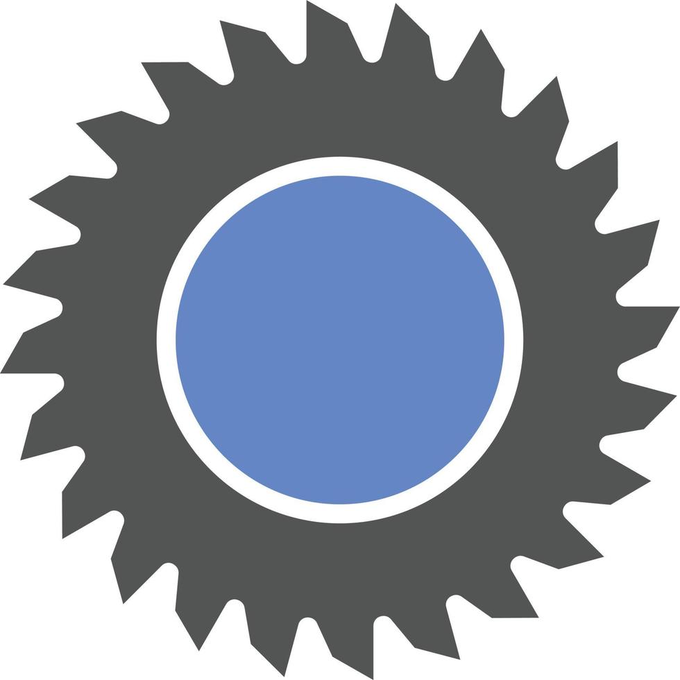 Circular Saw Icon Style vector