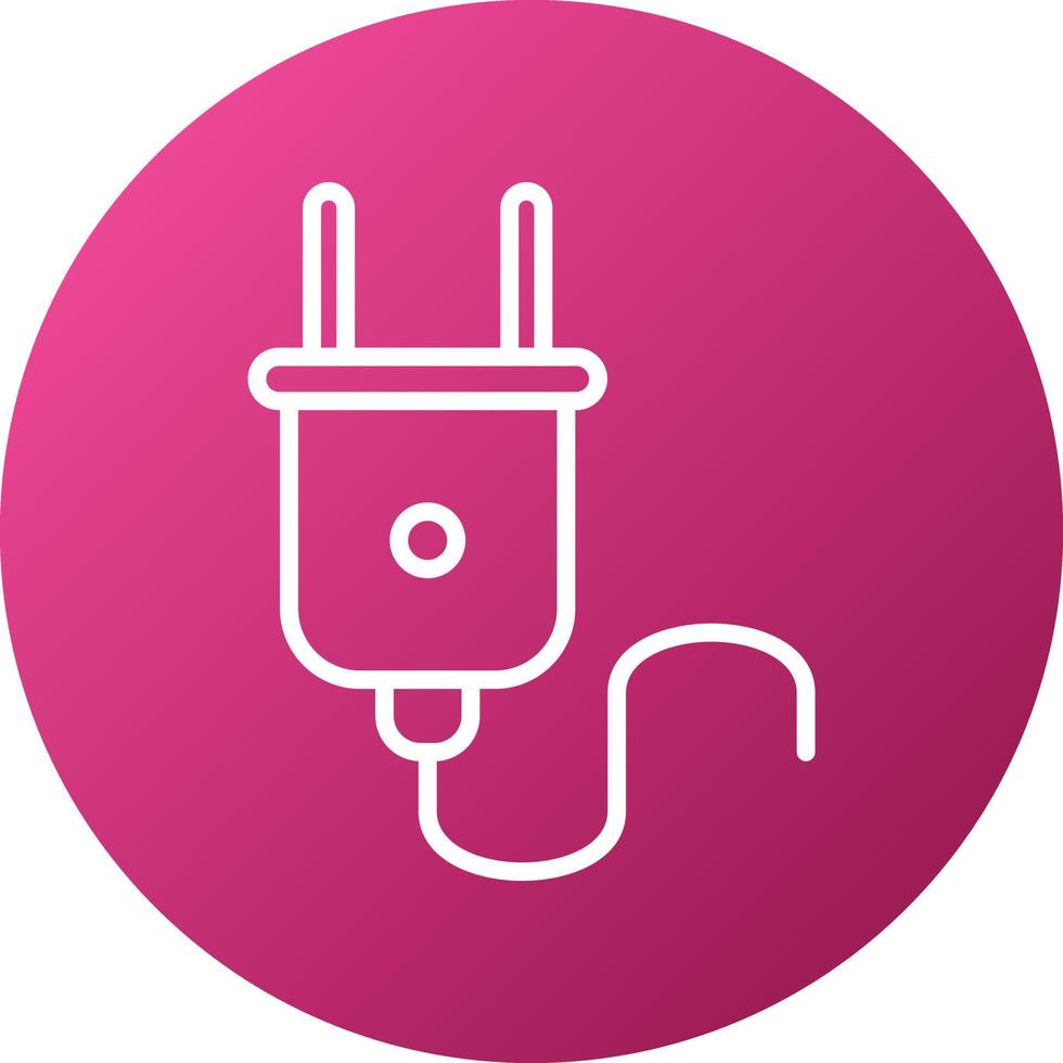 Power Plug Icon Style vector