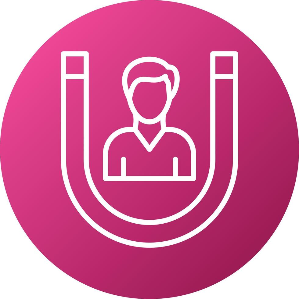 User Engagement Icon Style vector
