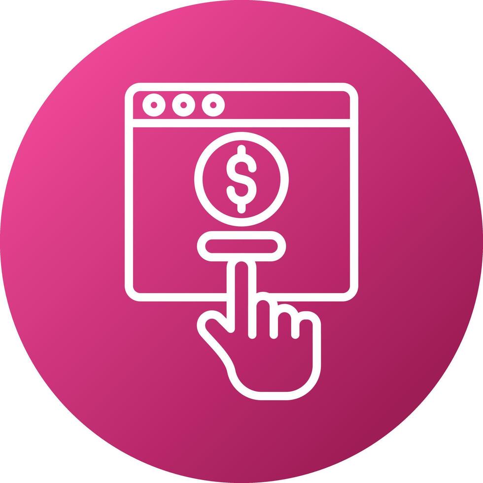 Subscription Model Icon Style vector